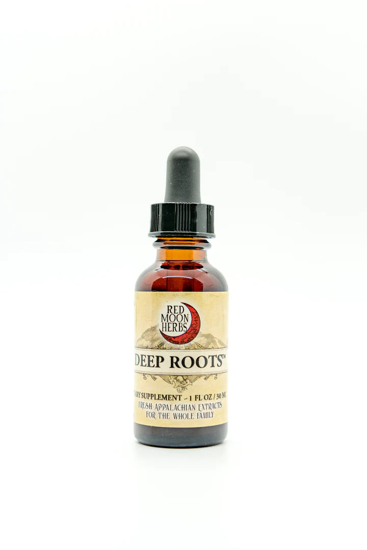 Red Moon Herbs Deep Roots Herbal Extract (Burdock, Yellow Dock, & Dandelion)