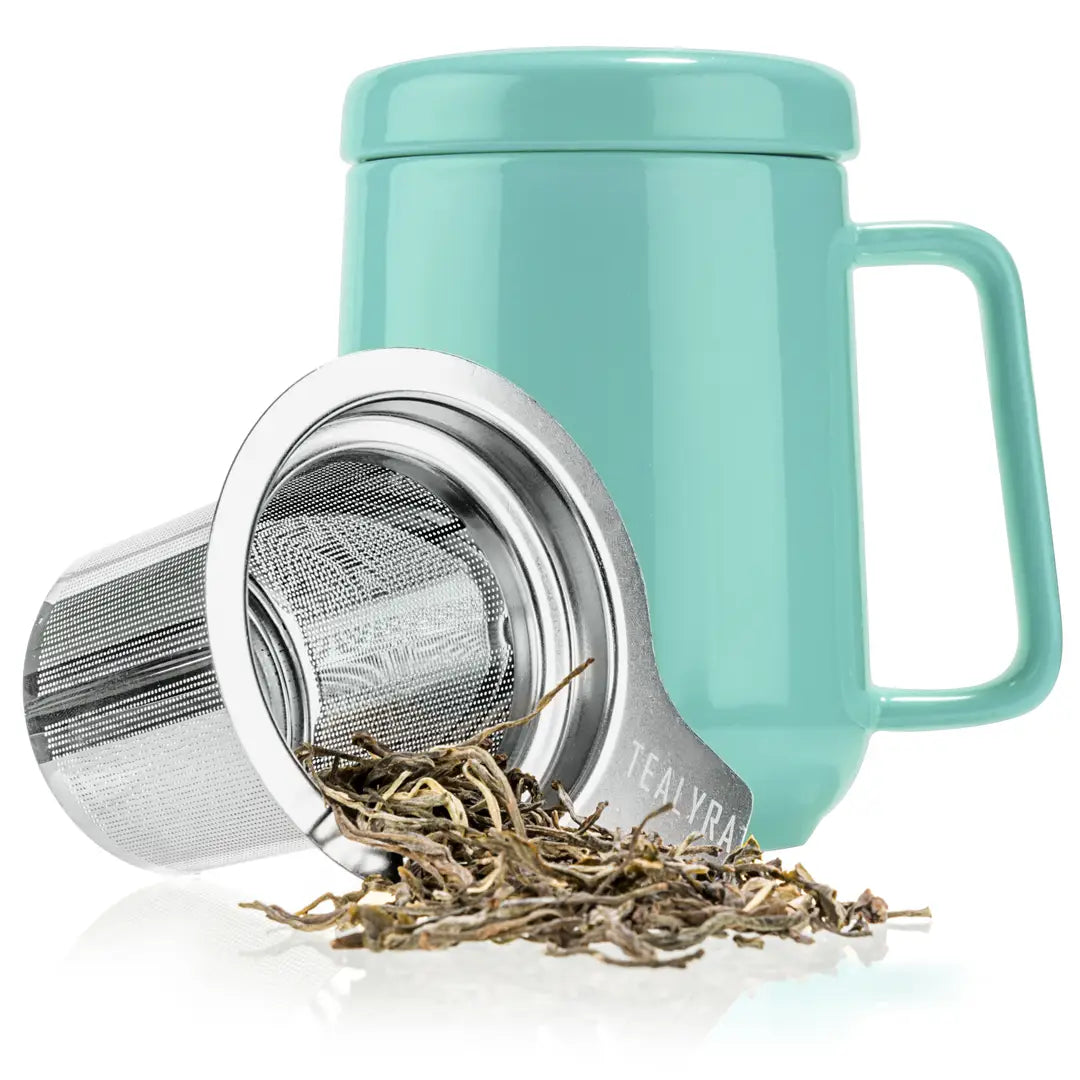 Ceramic Mug with Infuser (19 oz)
